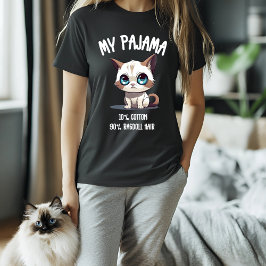 Min Pajama Ragdoll Cat Humor T Shirt