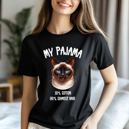 Min Pajama Siamese Cat T Shirt