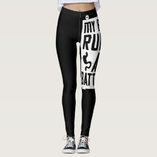Min Pancreas Springa på Aaa-batterier Leggings