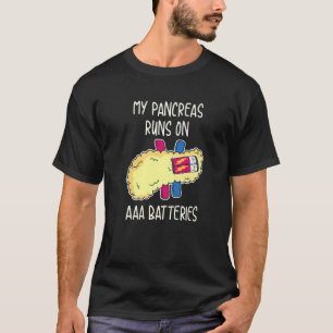 Min Pancreas Springa på AAA-batterier T Shirt
