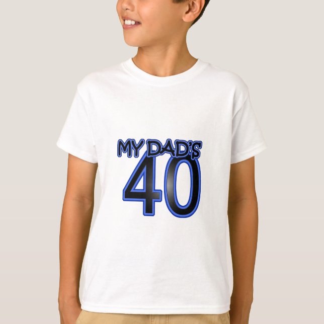 Min Pappa 40 Tee (Framsida)