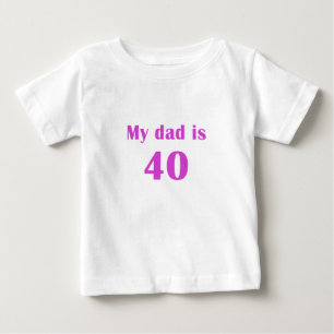 Min pappa är 40 tröja