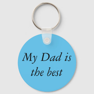 Min pappa är bäst nyckelring