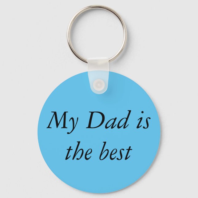 Min pappa är bäst nyckelring (Framsida)