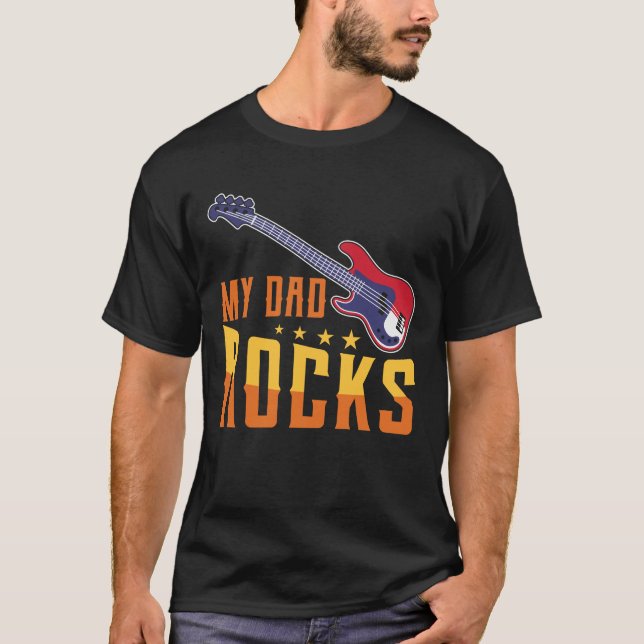 Min Pappa Är Bäst T Shirt (Framsida)