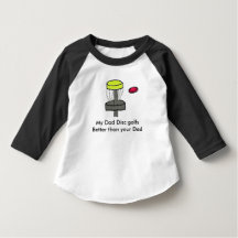 Min Pappa är bättre golfskjorta på skivan