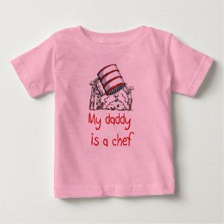 Min pappa är Chef Baby T-Shirt