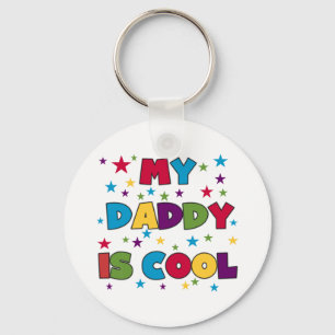 Min pappa är Coola Tshirts och Gifts Nyckelring