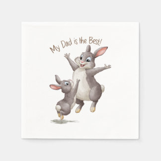 Min Pappa är den bästa Pappersservett