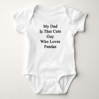 Min pappa är den gulliga grabb som älskar Pandas Tröja