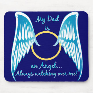 Min pappa är en ängel musmatta