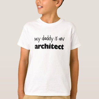 Min pappa är en arkitekt t-shirt