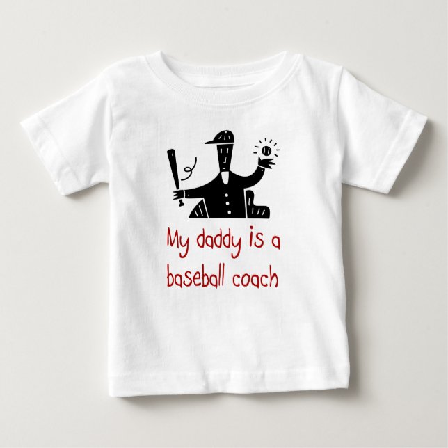 Min pappa är en baskiska Coach baby t-shirt (Framsida)