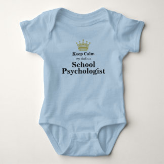 Min pappa är en Bodysuit för skolapsykologbaby Tee Shirt