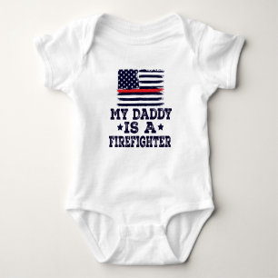 Min pappa är en brandmanUSA flagga T Shirt
