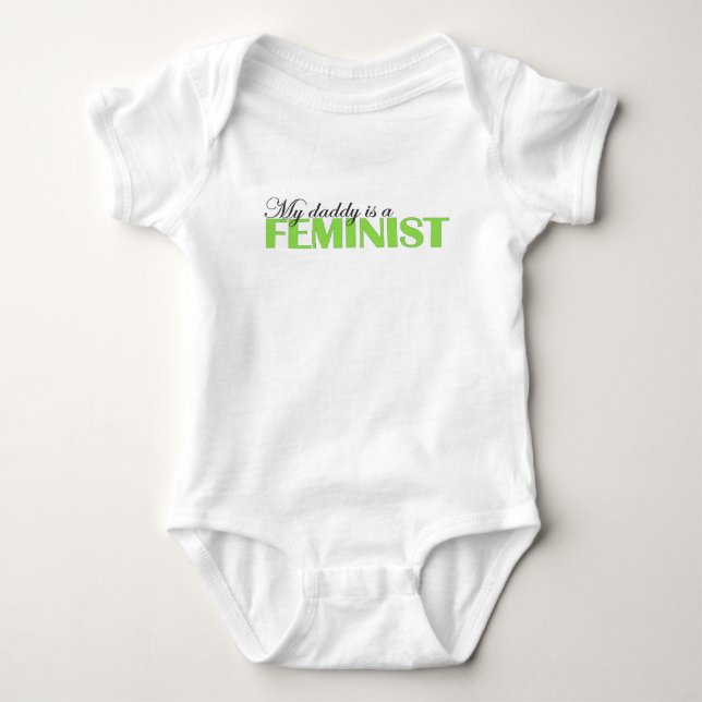 Min pappa är en feminist tee (Framsida)