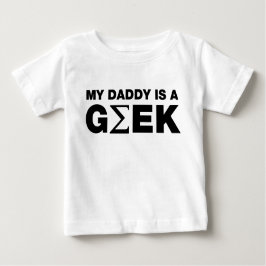 Min pappa är en Geek T Shirt
