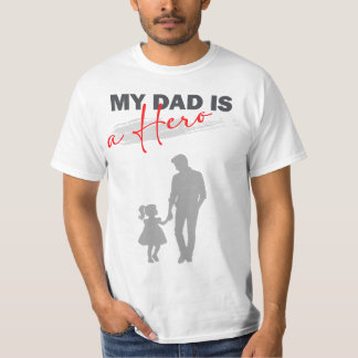 Min Pappa är en Hero T Shirt