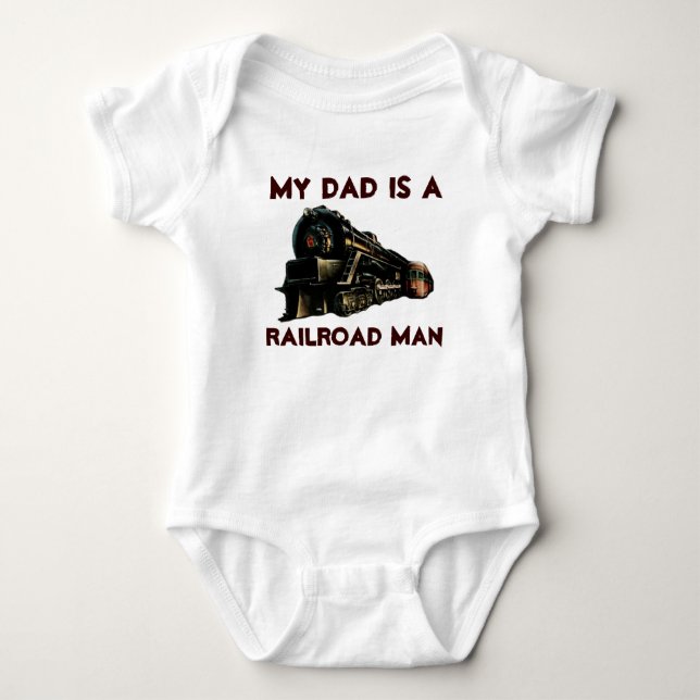 Min Pappa är en järnvägsman Tröja (Framsida)