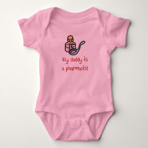 Min pappa är en PharmacistbabyT-tröja T Shirt