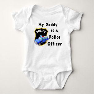 Min pappa är en polis t-shirt