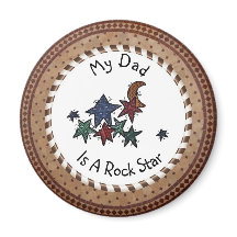 Min Pappa är en Rockstjärna Magnet