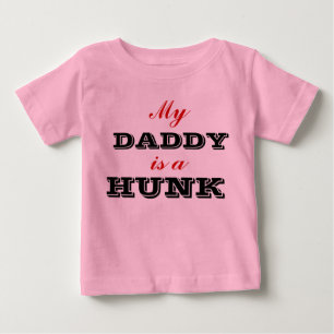 Min pappa är en snygg manbabyskjorta tee shirt