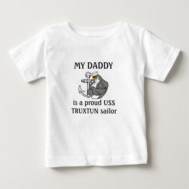 Min pappa är en stolt sjöman för USS TRUXTUN Tröja (Framsida)