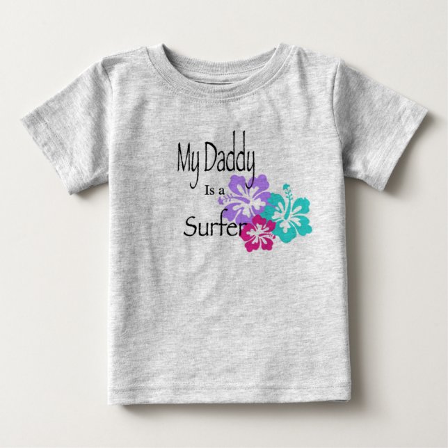 Min pappa är en Surfer Tee Shirt (Framsida)