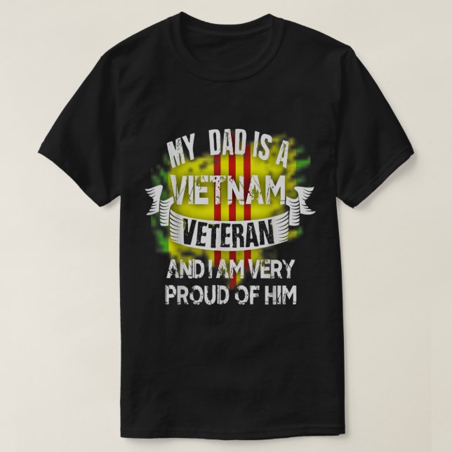 Min Pappa är en vietnamesisk veteran T Shirt (Design framsida)
