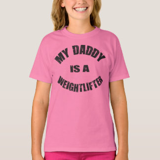 Min pappa är en Weightlifter Tee