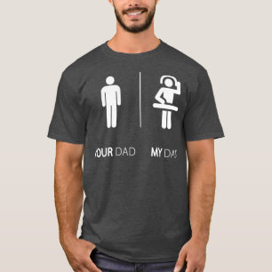 Min Pappa är ett DJ-stift. T Shirt