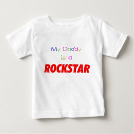 Min pappa är ett rockstar tee shirt
