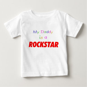 Min pappa är ett rockstar tee shirt