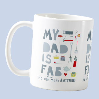 Min Pappa är Fab Kaffemugg