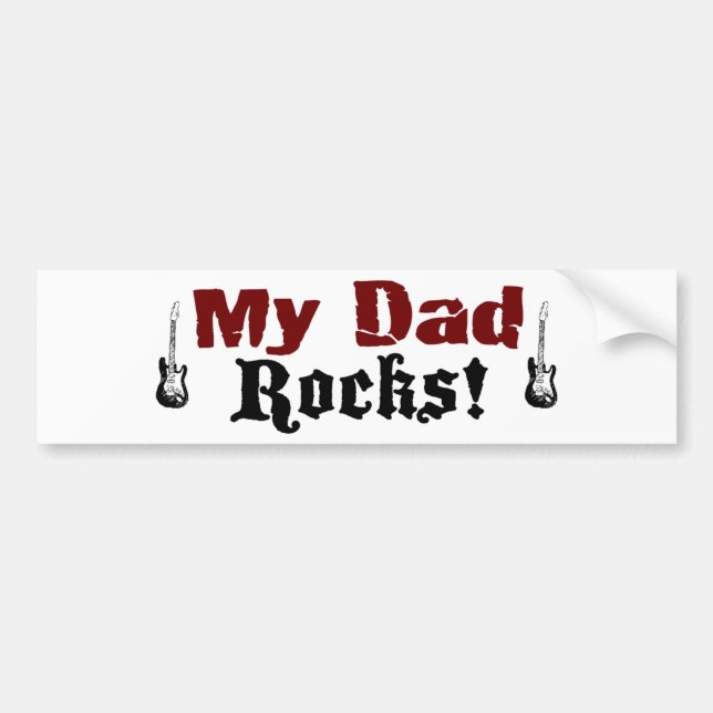 Min Pappa Är Fantastisk Bildekal (Framsidan)