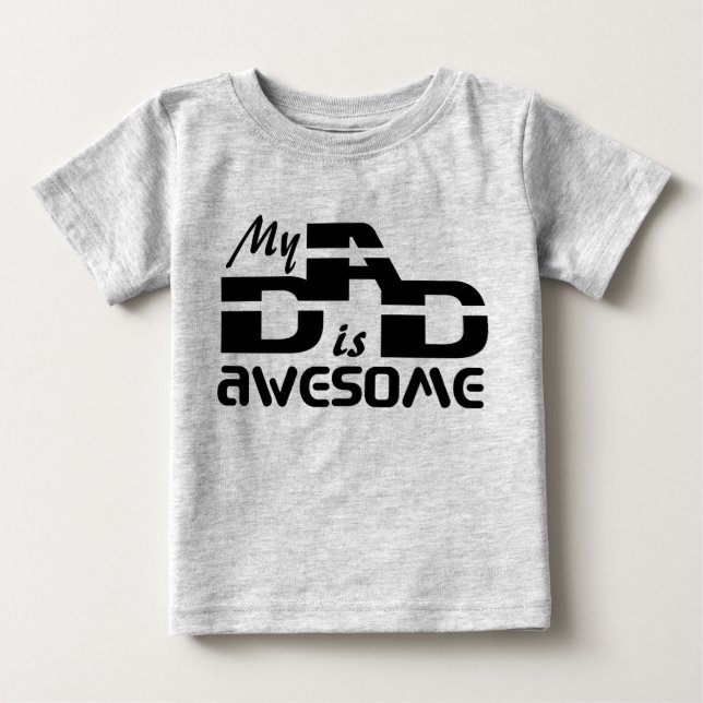 Min Pappa är Fantastisk T-shirt (Framsida)