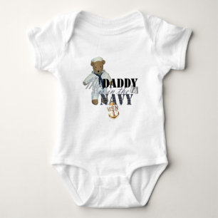 Min pappa är i marinen t-shirt