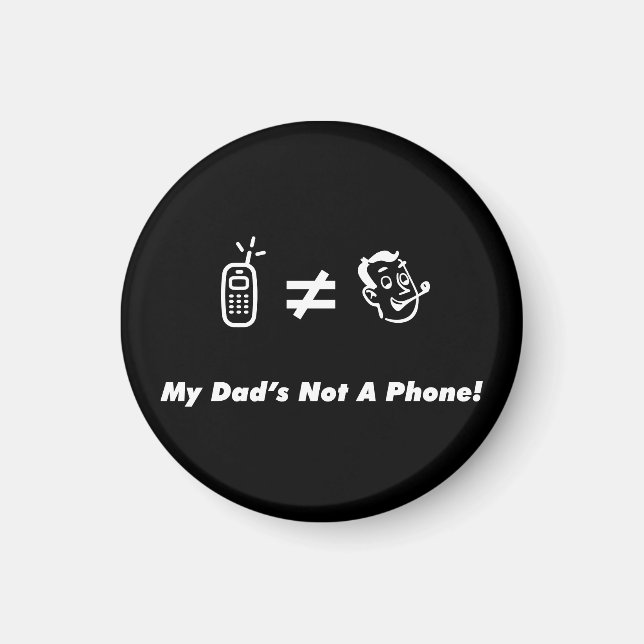 Min Pappa är inte en Mobil Magnet (Framsidan)