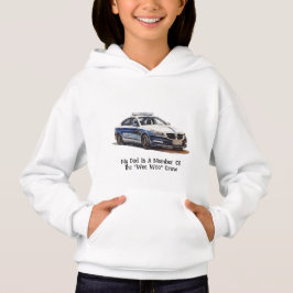 Min pappa är medlem av Wee Woo-gruppen polisbil T Shirt