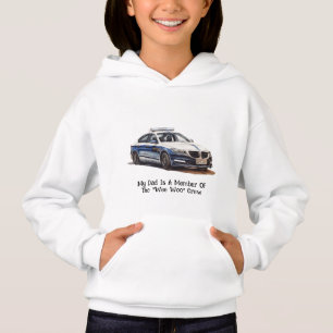Min pappa är medlem av Wee Woo-gruppen polisbil T Shirt
