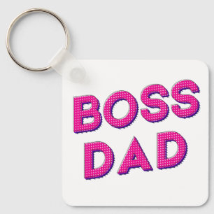 MIN PAPPA ÄR MIN CHEF, JAG KÄRLEK ER DADDY NYCKELRING
