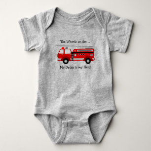 Min pappa är min Hero Firefighter T Shirt