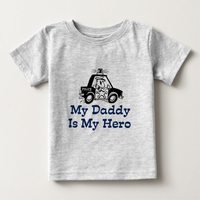 Min pappa är min Hero T-shirt (Framsida)
