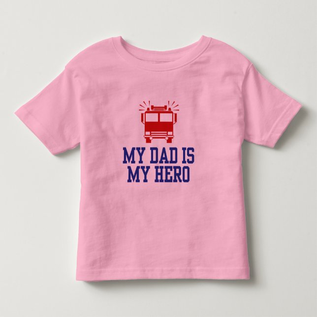 Min Pappa är min Hero T-shirt (Framsida)