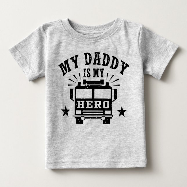 Min pappa är min Hero Tee (Framsida)