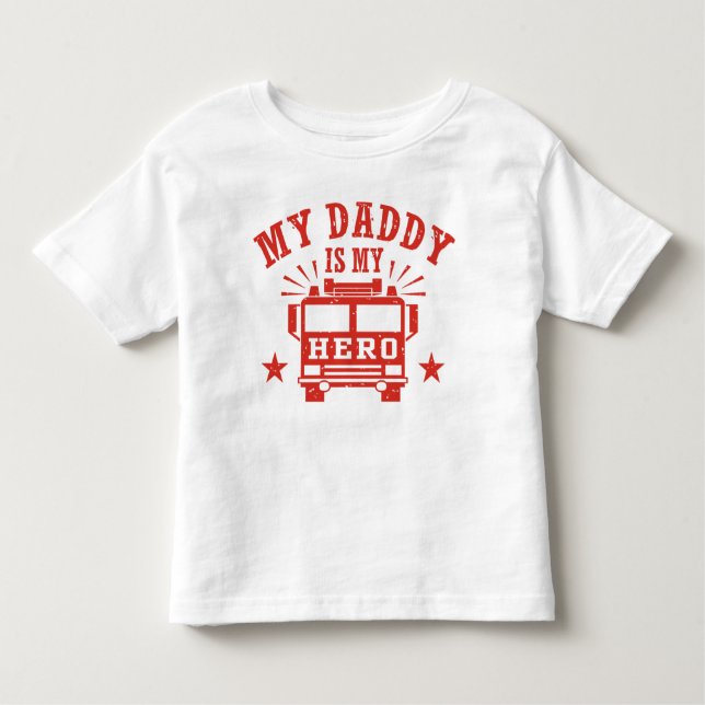 Min pappa är min Hero Tee Shirt (Framsida)