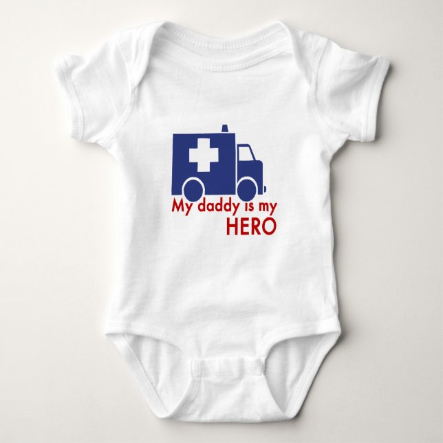 Min pappa är min Hero Tee Shirt (Framsida)