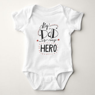 Min pappa är min hjälte tee shirt