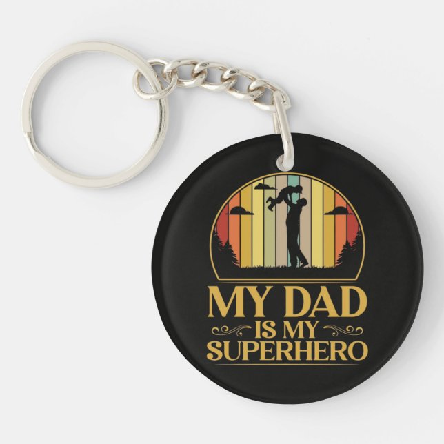 Min pappa är min superhjälte (Framsidan)